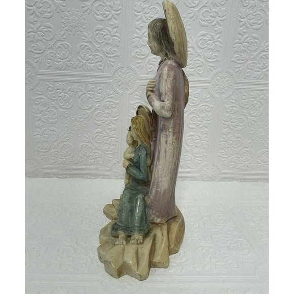 Italy Depose Faro Holy Family Figure - Mary Jesus Joseph 8-5/8" Vintage - Picture 10 of 11